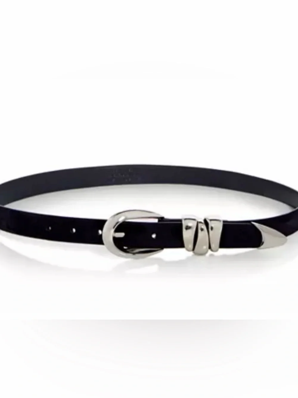 Madewell Women's Triple Keeper Suede Belt L